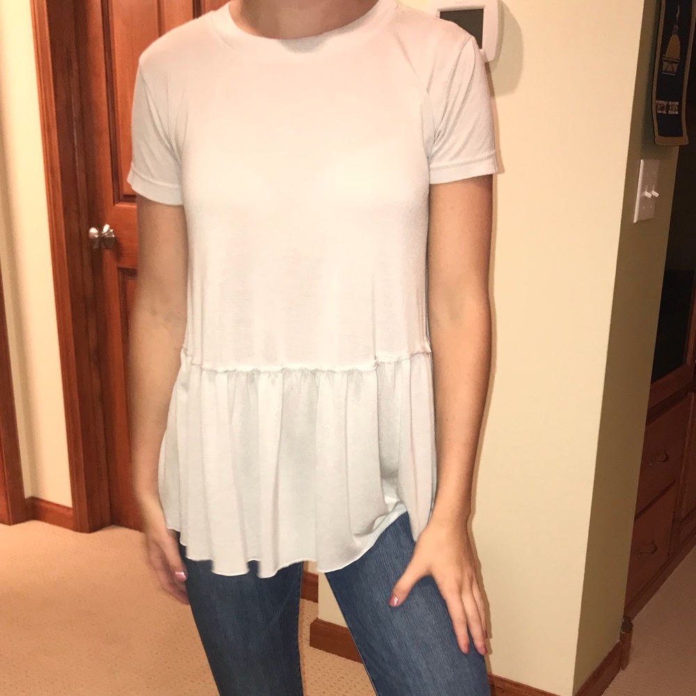 urban outfitters peplum top